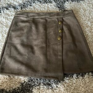 VICI suede skirt